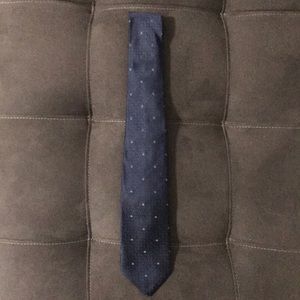 John Varvatos - Navy Blue Slim Silk Men's Tie